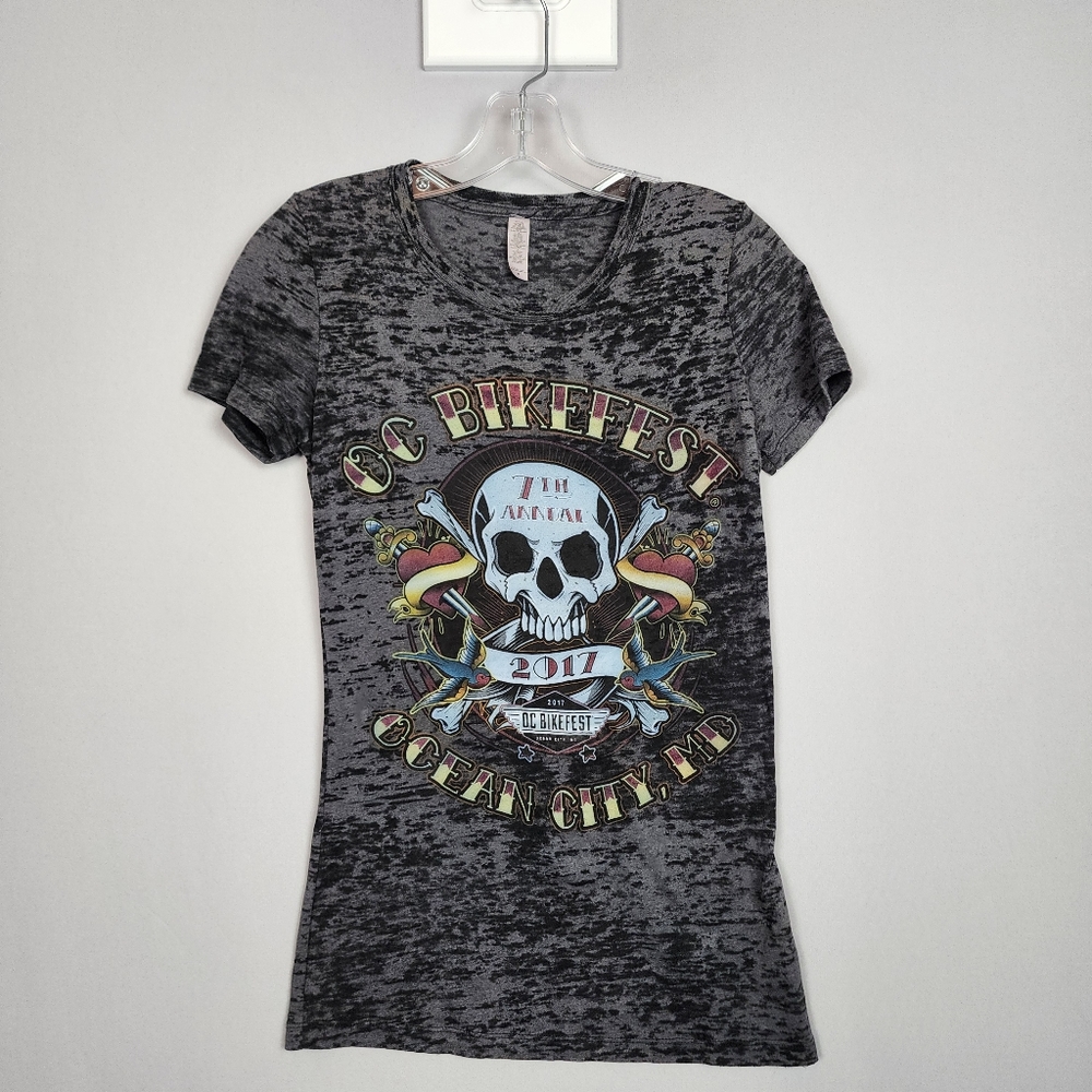 Bikefest Shirt Ocean City MD  Sz. Womens Medium 2017